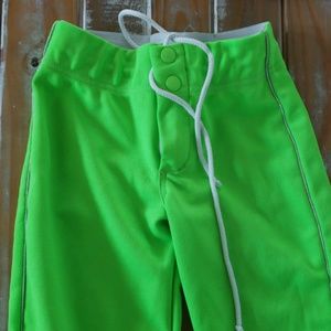 Girls piped softball pants